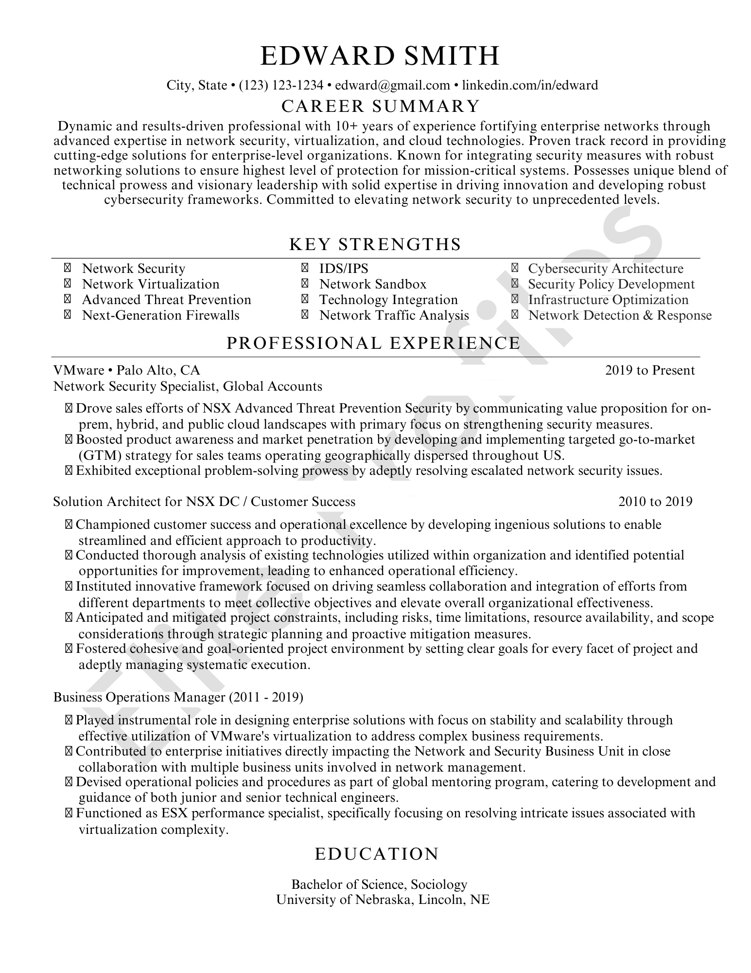 resume writing services